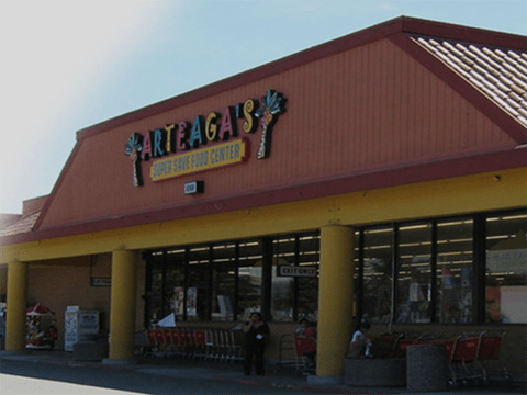 Storefront | Arteaga's Food Center | Mexican Grocery Store | Taqueria | Mexican Super Market